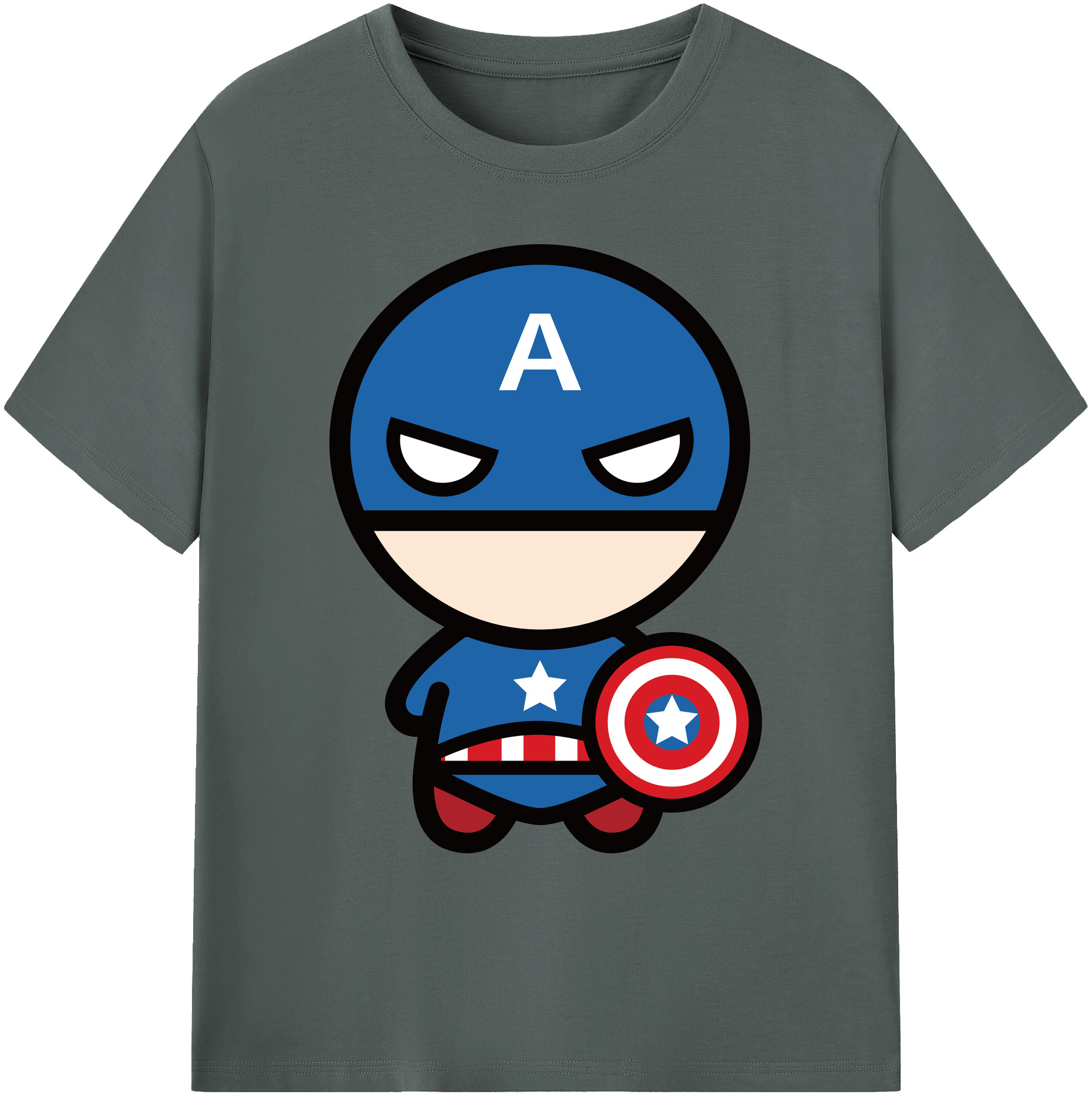 （画像用） アベンジャーズ The Avengers 綿100％ メンズ半袖Tシャツ｜肌触りやわらか＆通気性